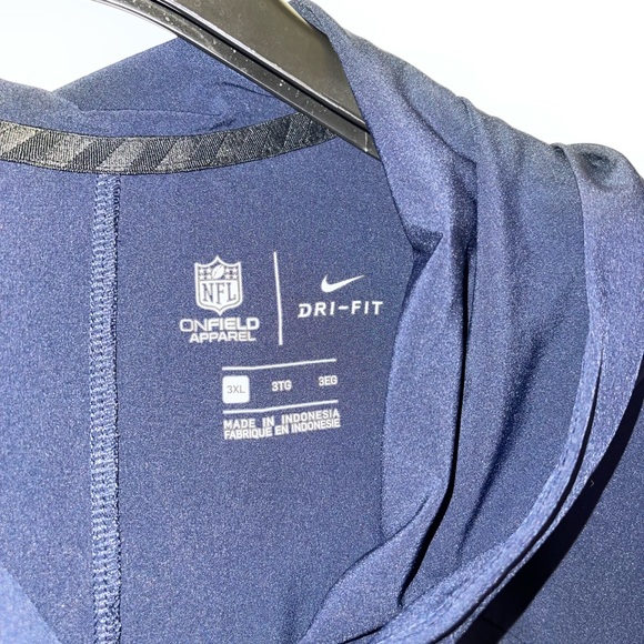 . NFL Los Angeles Rams sleeveless hoodie. Used button great condition - Picture 5 of 9